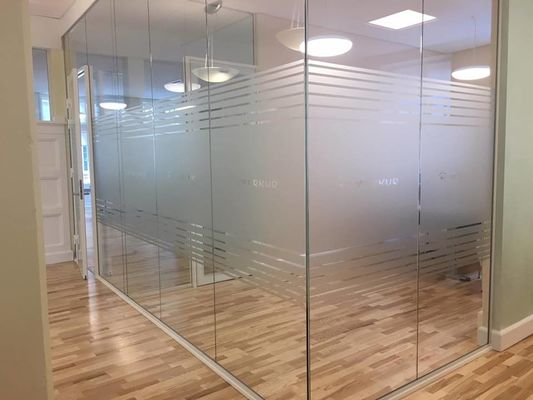 Decoration 0.1mm Frosted Glass Vinyl Sticker Polymeric PVC