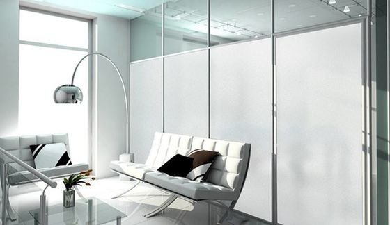 Decoration 0.1mm Frosted Glass Vinyl Sticker Polymeric PVC