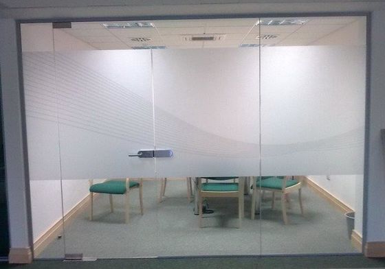 Decoration 0.1mm Frosted Glass Vinyl Sticker Polymeric PVC