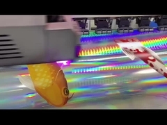 Виниловая голограмма, печатаемая с использованием экологического растворителя/УФ-излучения