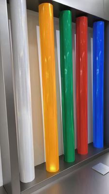 PMMA Material Class 4 High Intensity Prismatic Reflective Sheeting Vinyl Roll (HIP) For Road Signs