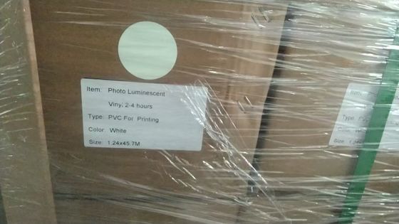 Светоотражающая виниловая наклейка для экосольвентной/сольвентной/УФ-печати со свечением в темноте и устойчивостью к УФ-излучению