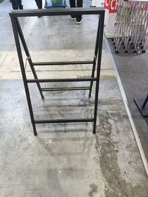 Double-Sided metal A-Frame 60cm x 90cm Poster Stand Sandwich Board for Sidewalks